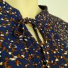 Blusa azul floreado ML - Imagen 4