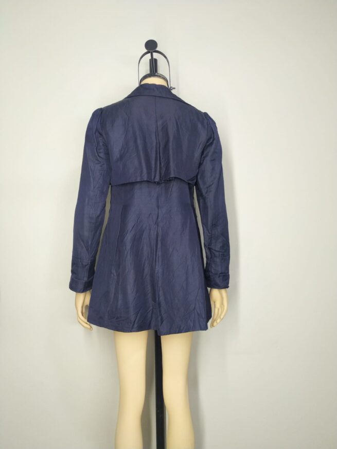 Gabardina azul M - Imagen 2