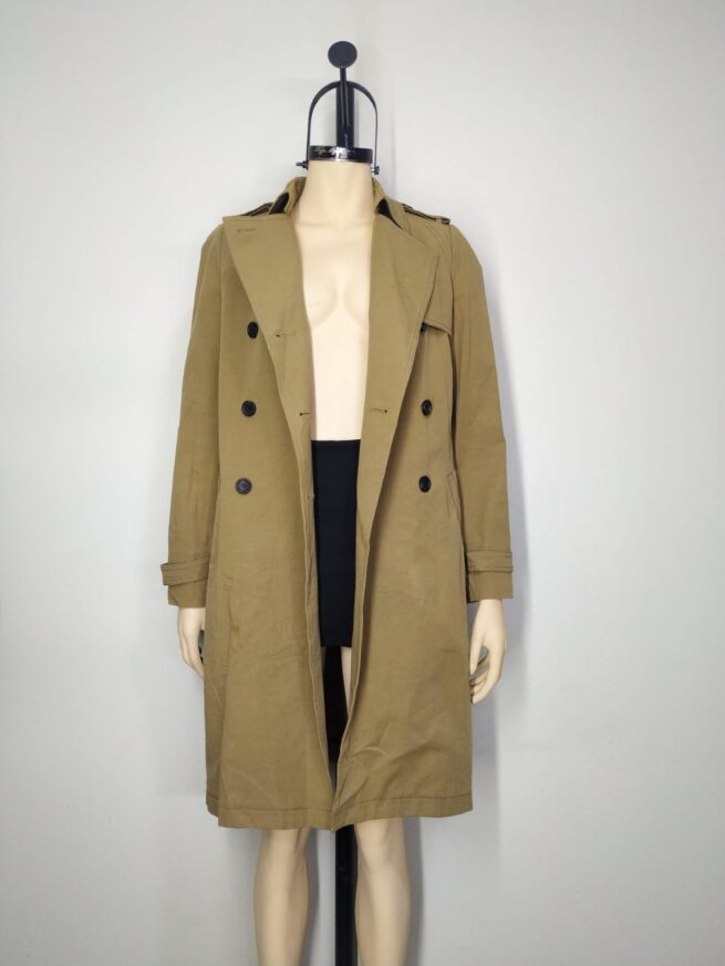 Gabardina Verde M - Imagen 3