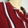 Blusa guinda líneas M - Imagen 5