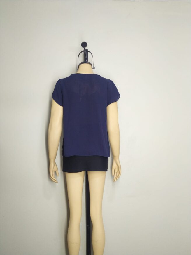 Blusa azul SM - Imagen 2