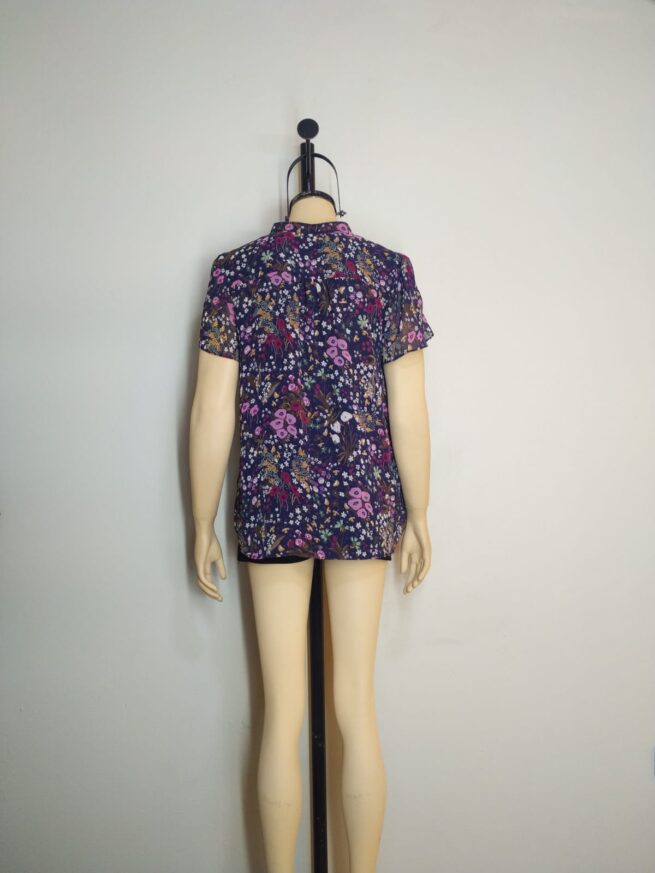 Blusa azul L - Imagen 2