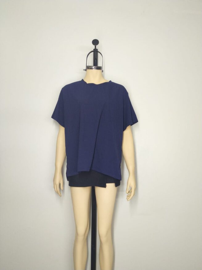 Blusa azul L - Imagen 3