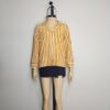 Blusa mostaza rayas M - Imagen 3