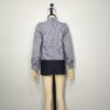 Blusa cuadros blanco negro SM - Imagen 2