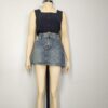 Falda denim maiz SM