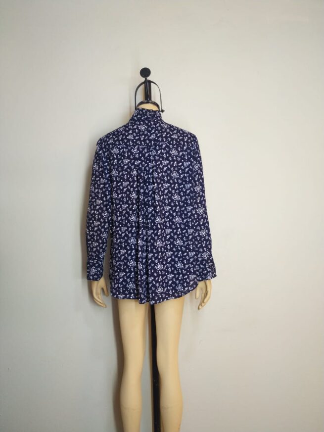 Blusa azul L - Imagen 2
