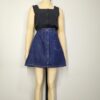 Falda denim azul SM