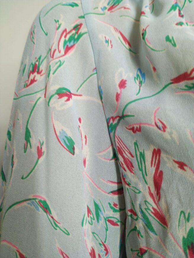 Blusa gasa celeste M - Imagen 5