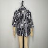 Blusa blanco negro L XL - Imagen 2
