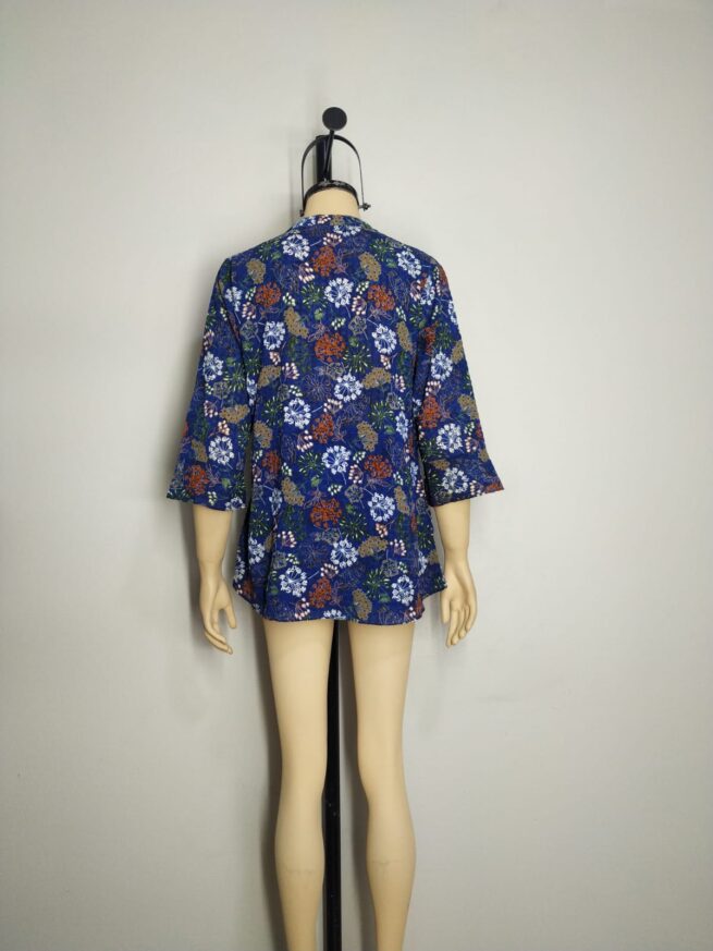 Blusa azul L - Imagen 2