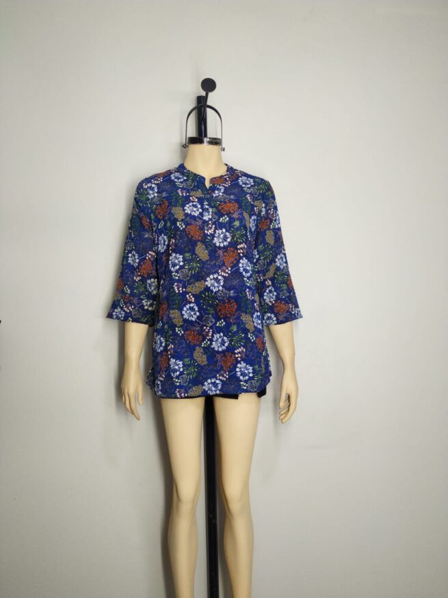 Blusa azul L - Imagen 3