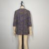 Blusa mesh azul mostaza L - Imagen 2