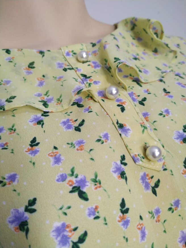 Blusa amarilla L - Imagen 4