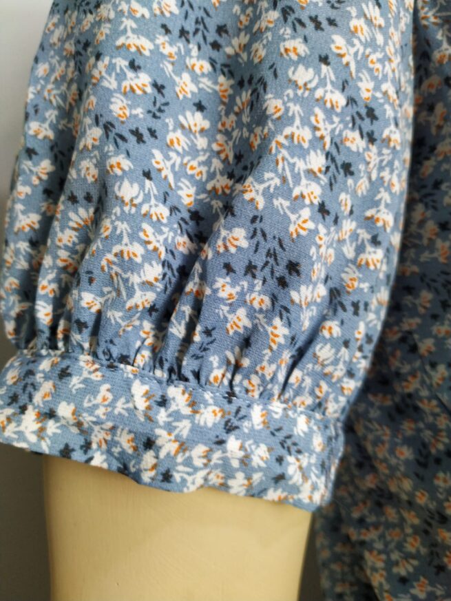 Blusa celeste M - Imagen 4