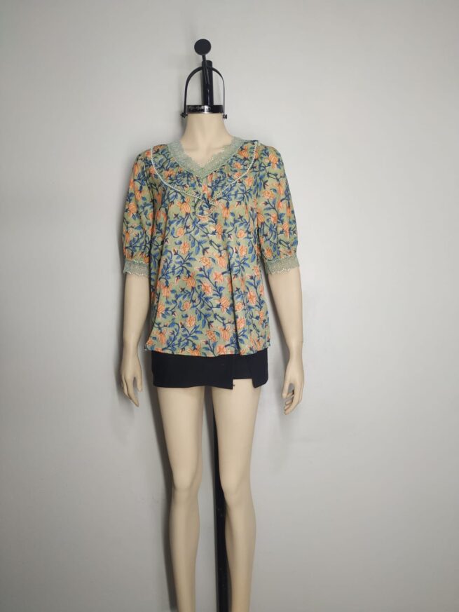 Blusa verde ML - Imagen 3