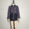 Blusa gasa azul M