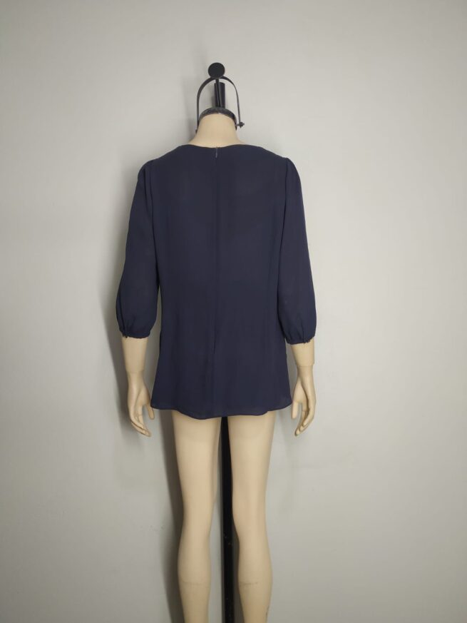 Blusa azul ML - Imagen 2