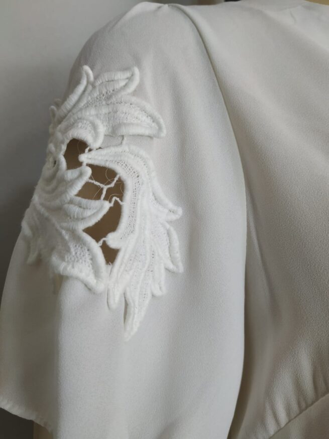 Blusa blanca M - Imagen 4