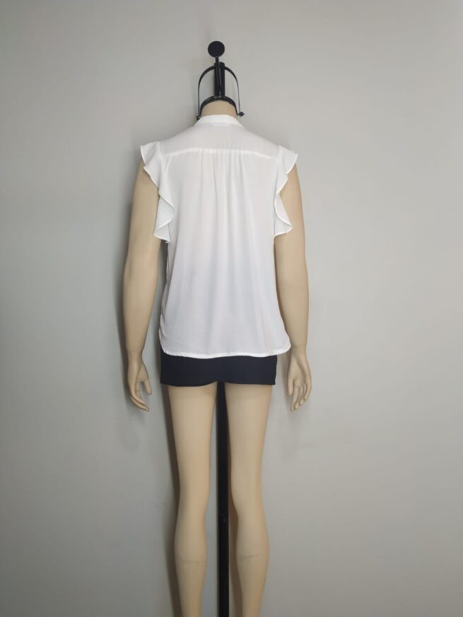 Blusa blanca S - Imagen 2