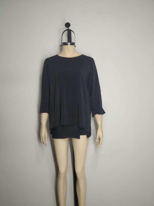 Blusa licrado negro XL - Imagen 3
