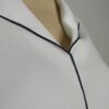 Blusa blanca linea azul M - Imagen 5