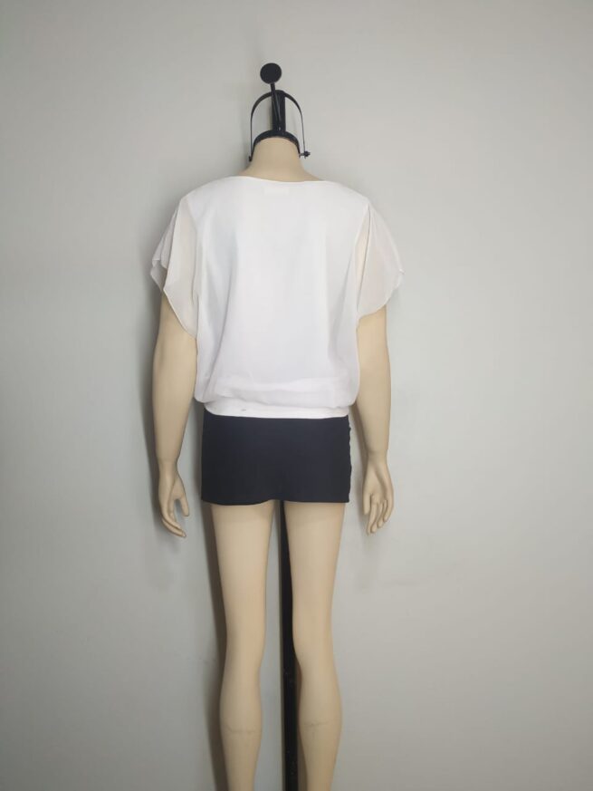 Blusa blanca M - Imagen 2