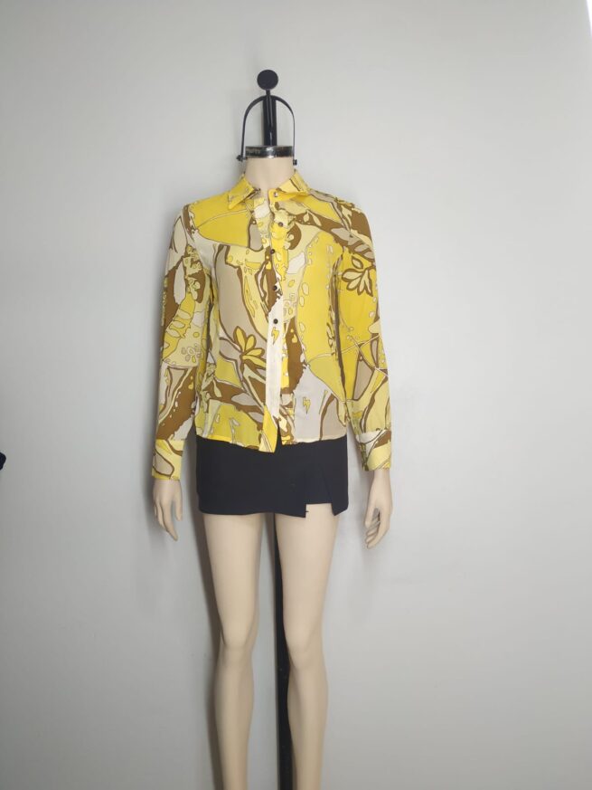 Blusa amarilla S - Imagen 3