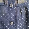 Blusa gasa azul S - Imagen 4