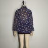 Blusa gasa azul M - Imagen 2