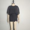 Blusa gasa negra ML