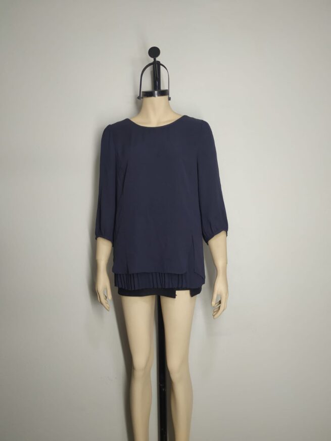 Blusa azul ML