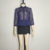 Blusa gasa azul S