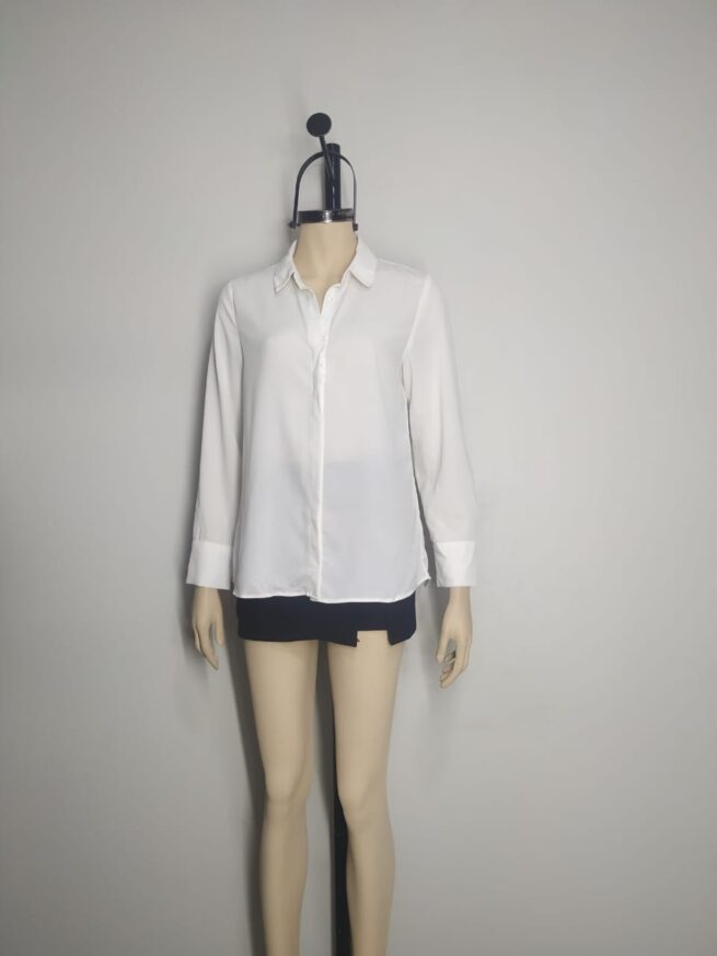 Blusa blanca M - Imagen 3