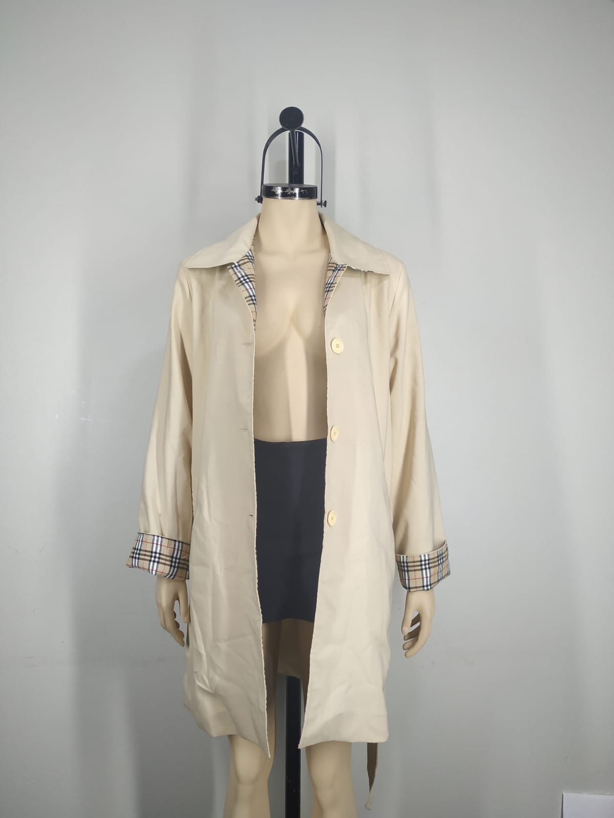 Gabardina beige L - Imagen 3