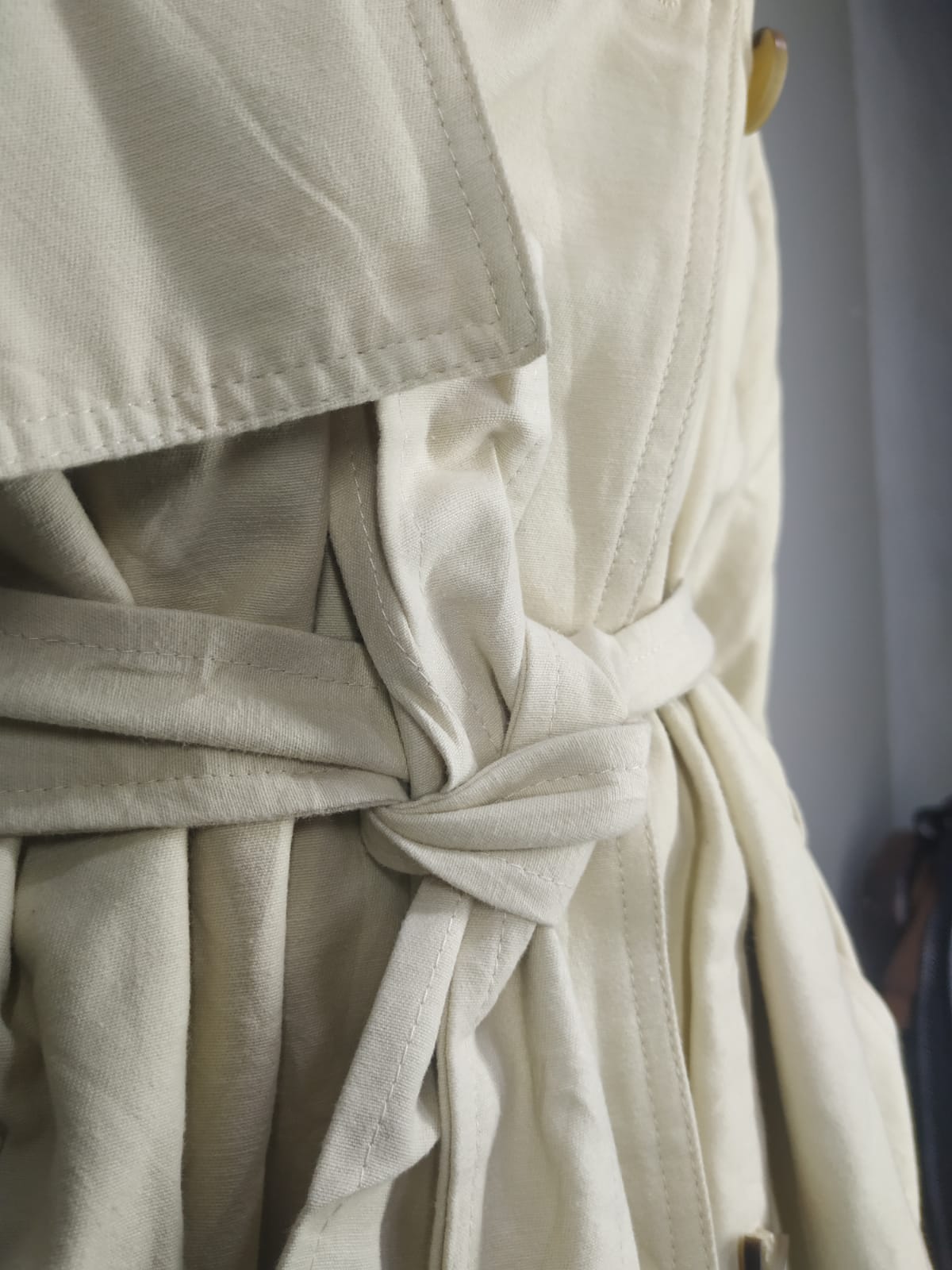 Gabardina Beige L - Imagen 4