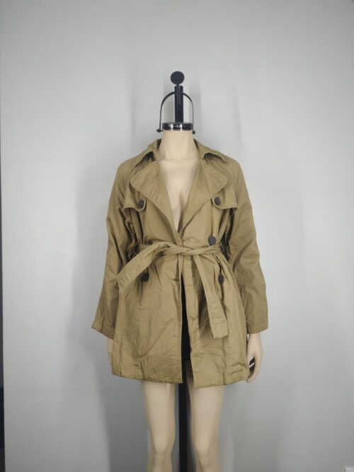 Gabardina caqui M
