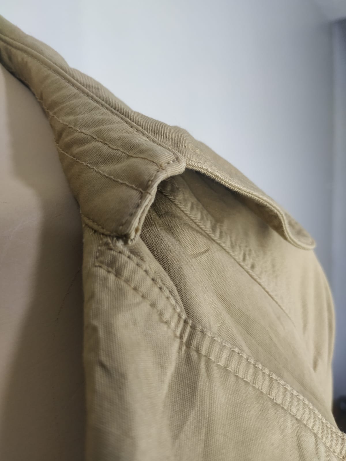 Gabardina caqui M - Imagen 6