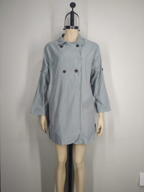 Gabardina cemento delgado M