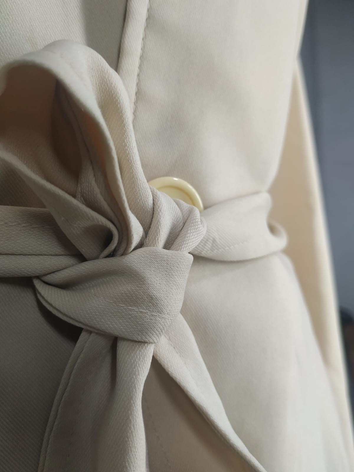 Gabardina beige L - Imagen 5