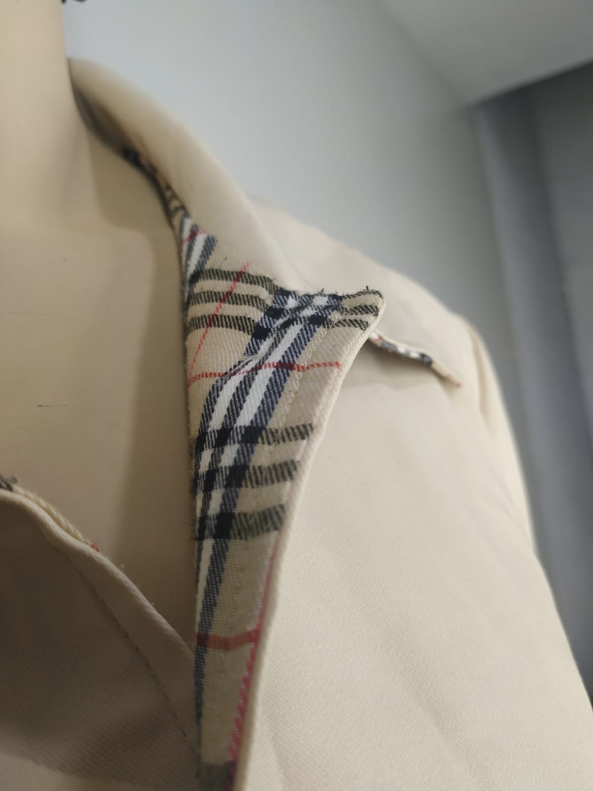 Gabardina beige L - Imagen 4