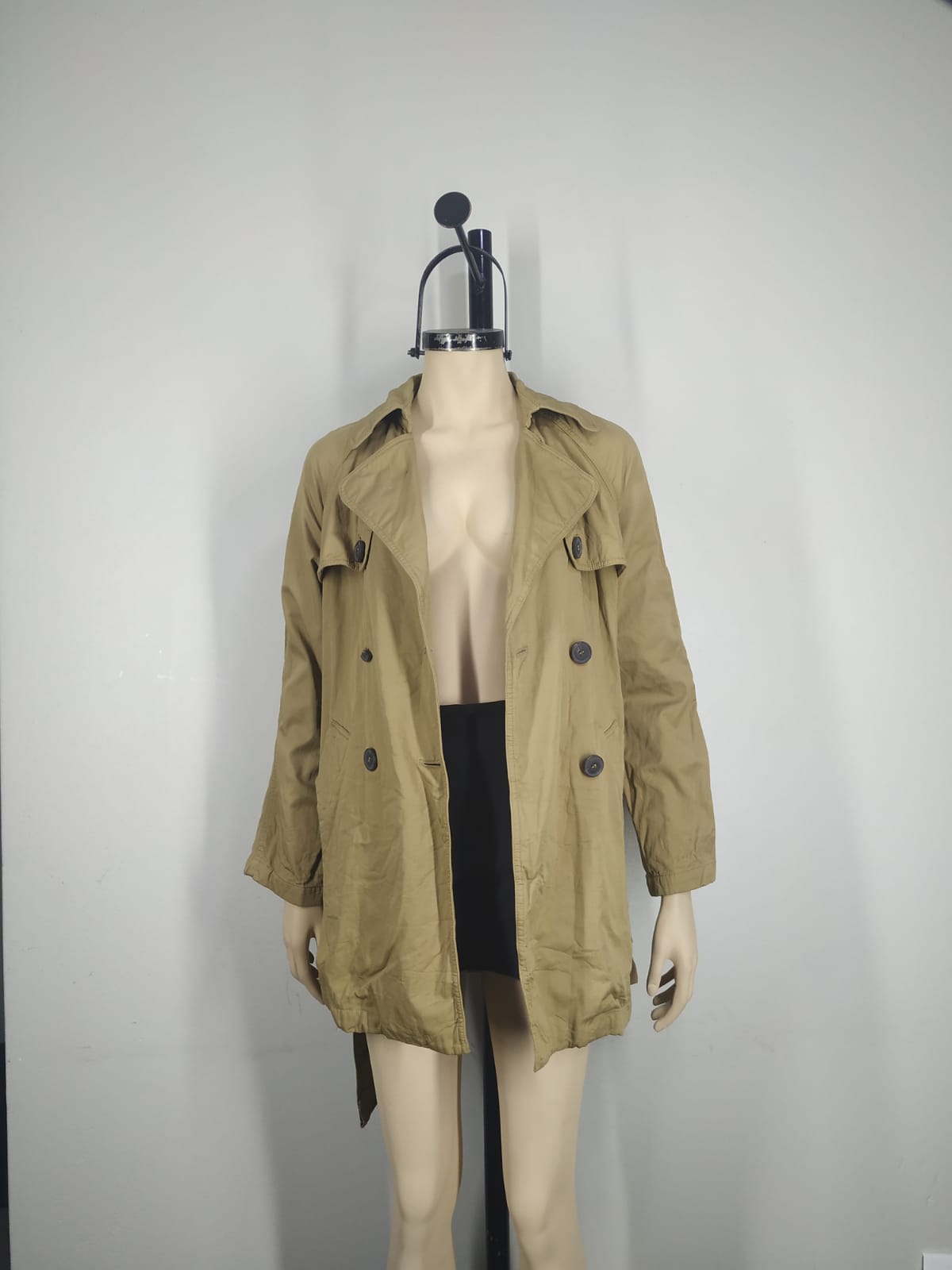 Gabardina caqui M - Imagen 3