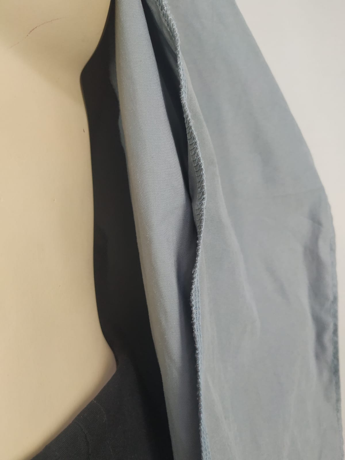 Gabardina cemento delgado M - Imagen 7