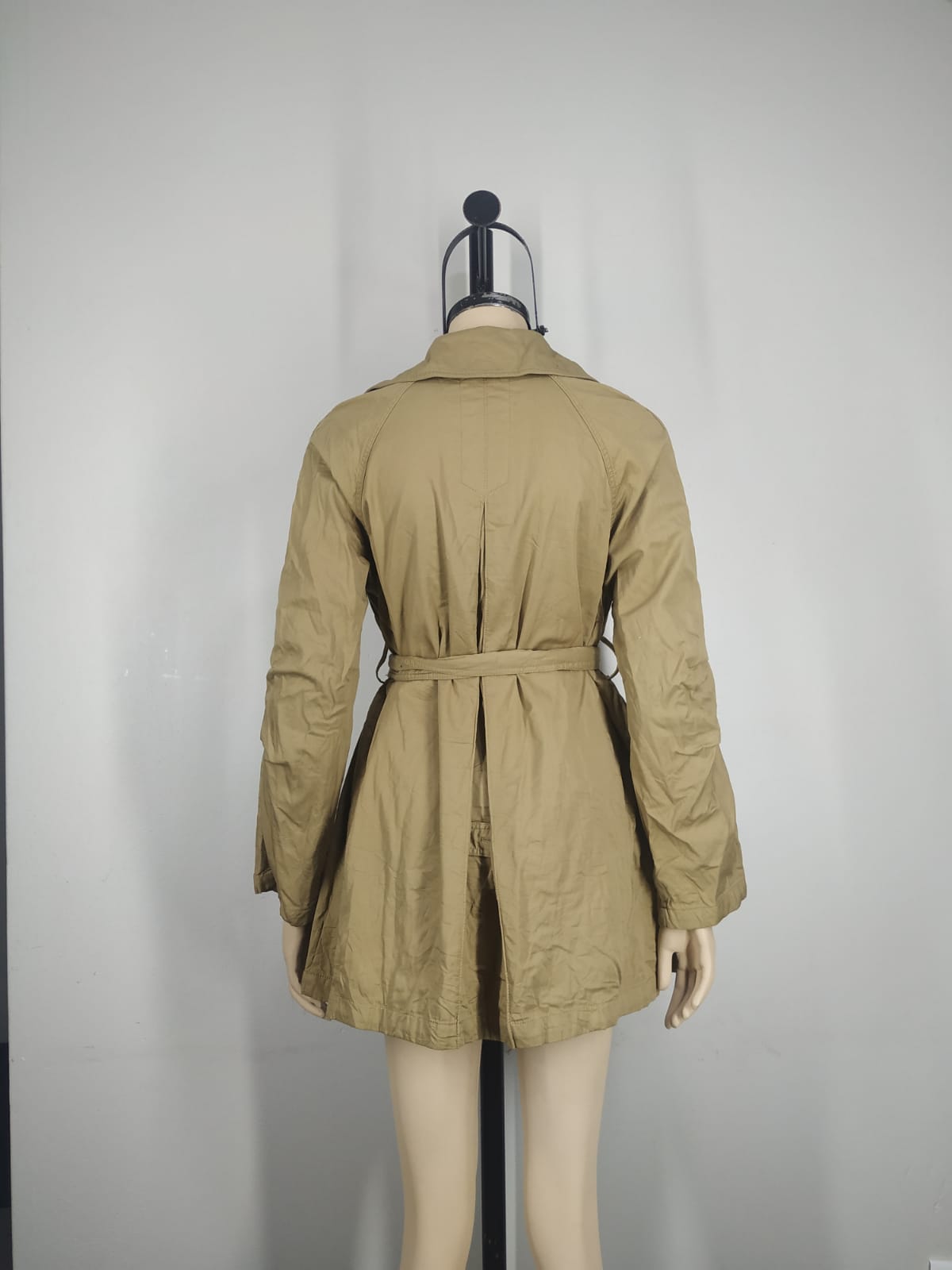 Gabardina caqui M - Imagen 2